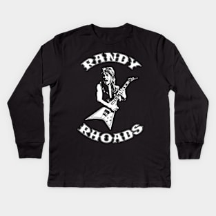 Randy Rhoads Kids Long Sleeve T-Shirt